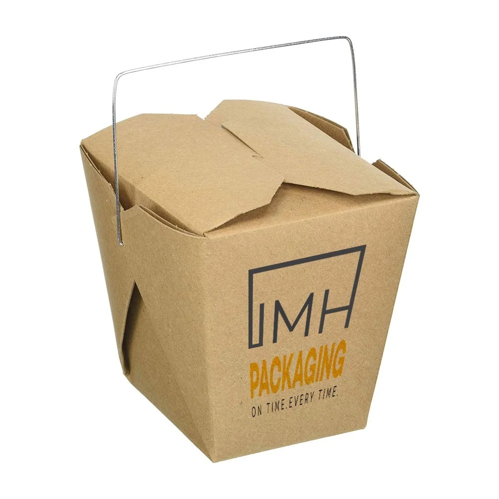 Versatile Chinese Food Boxes with Grease-Resistant Coating