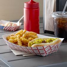 Compartment Paper Lunch Trays for School Meals and Canteens