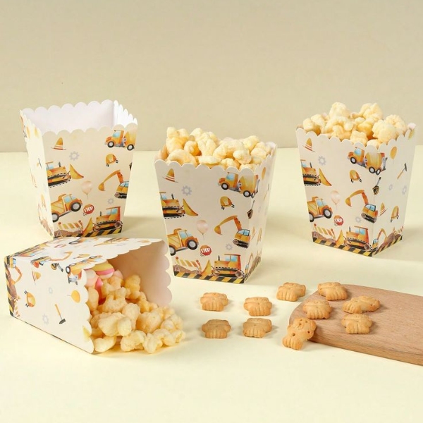 Tall Skinny Popcorn Box for Modern Cinemas and Events