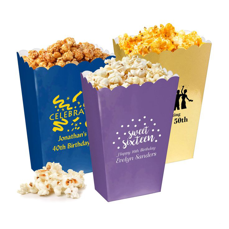 Printed Popcorn Boxes – Cinema-Grade Branding at Concession Speed