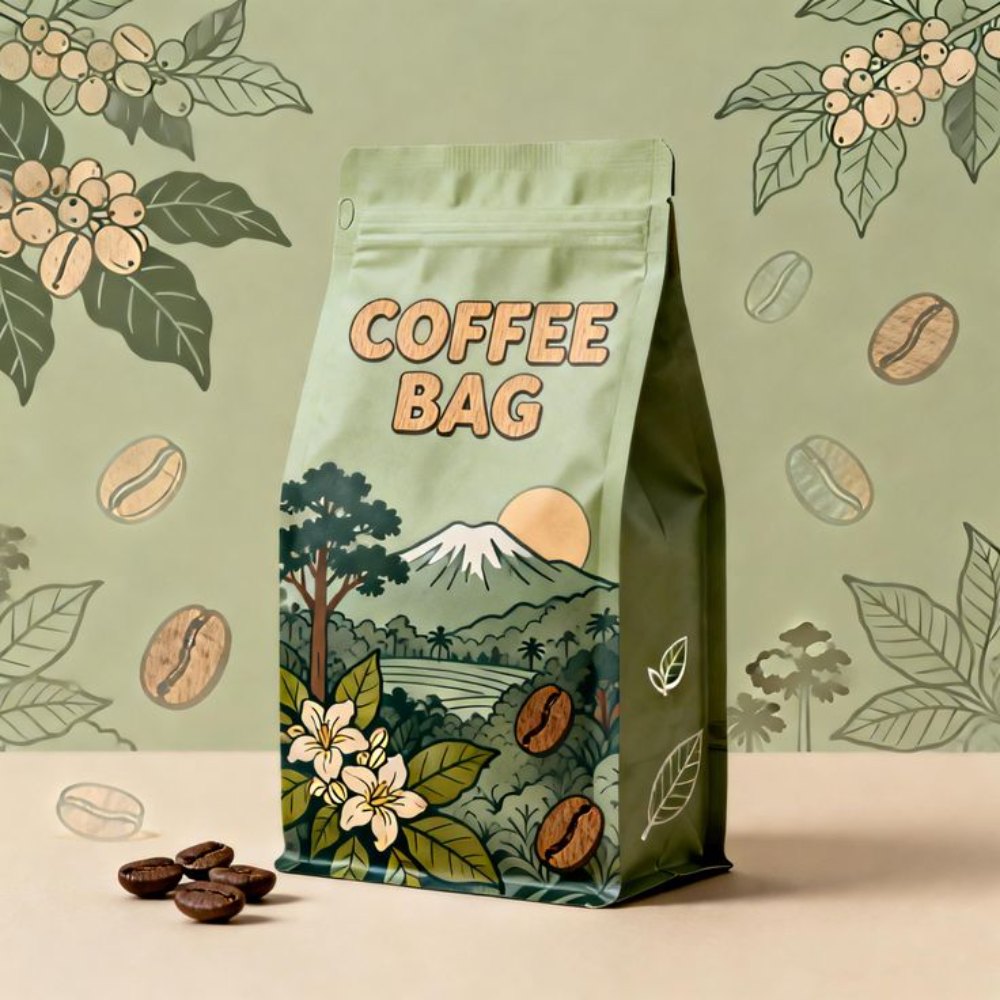 Resealable Zipper Coffee Bags for Freshness and Aroma Protection