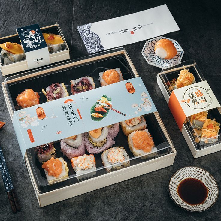Reliable Sushi Box Take Away for Restaurants and Delivery