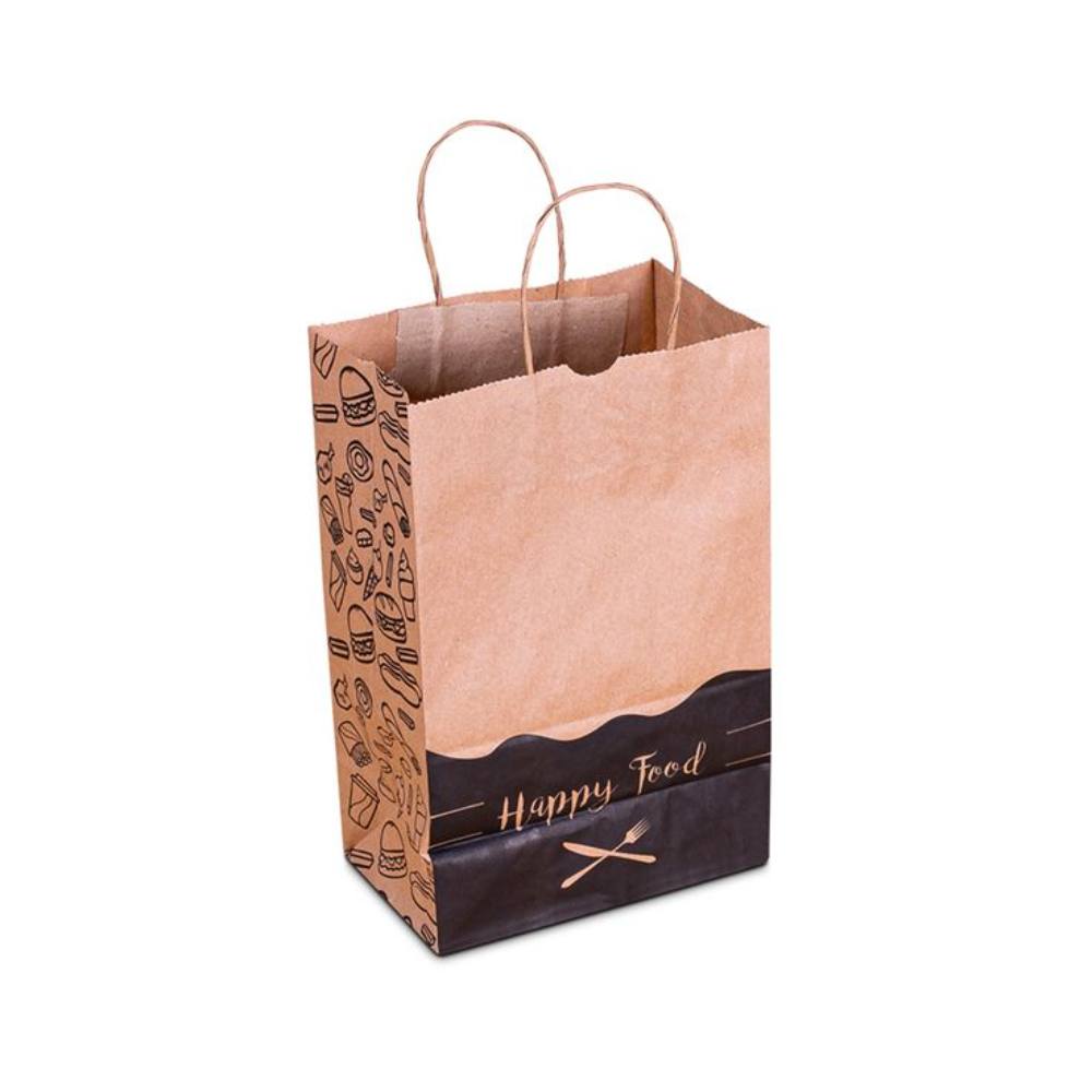 Eco-Friendly Kraft Paper Grocery Bags for Sustainable Shopping