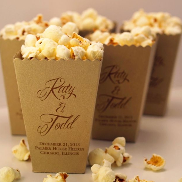 Tall Skinny Popcorn Box for Modern Cinemas and Events