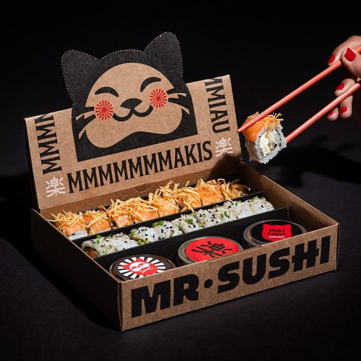 Sushi Roll Box for Perfect Maki & Hand-Roll Takeaway