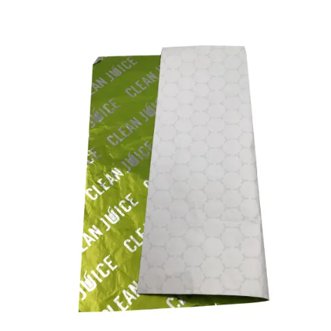 Customized Aluminum Foil Laminated Greaseproof Food Grade Paper Wrap Deli Mexico Burrito Tacos Burger Wrapping Paper Roll