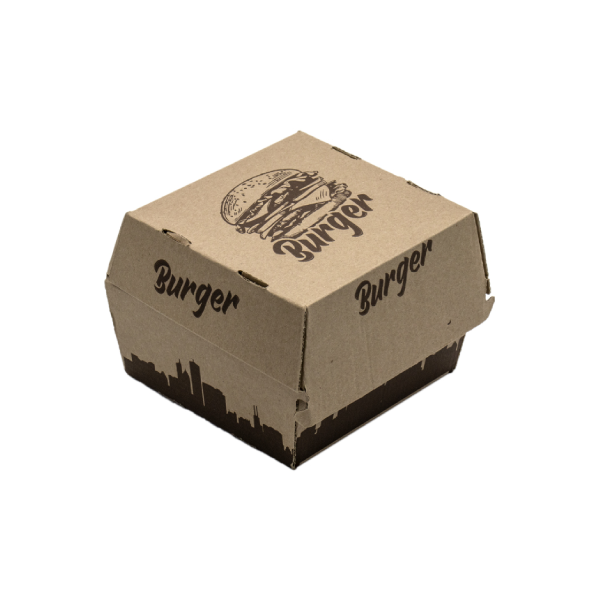 Eco-Friendly Burger Packaging Box for Food Businesses