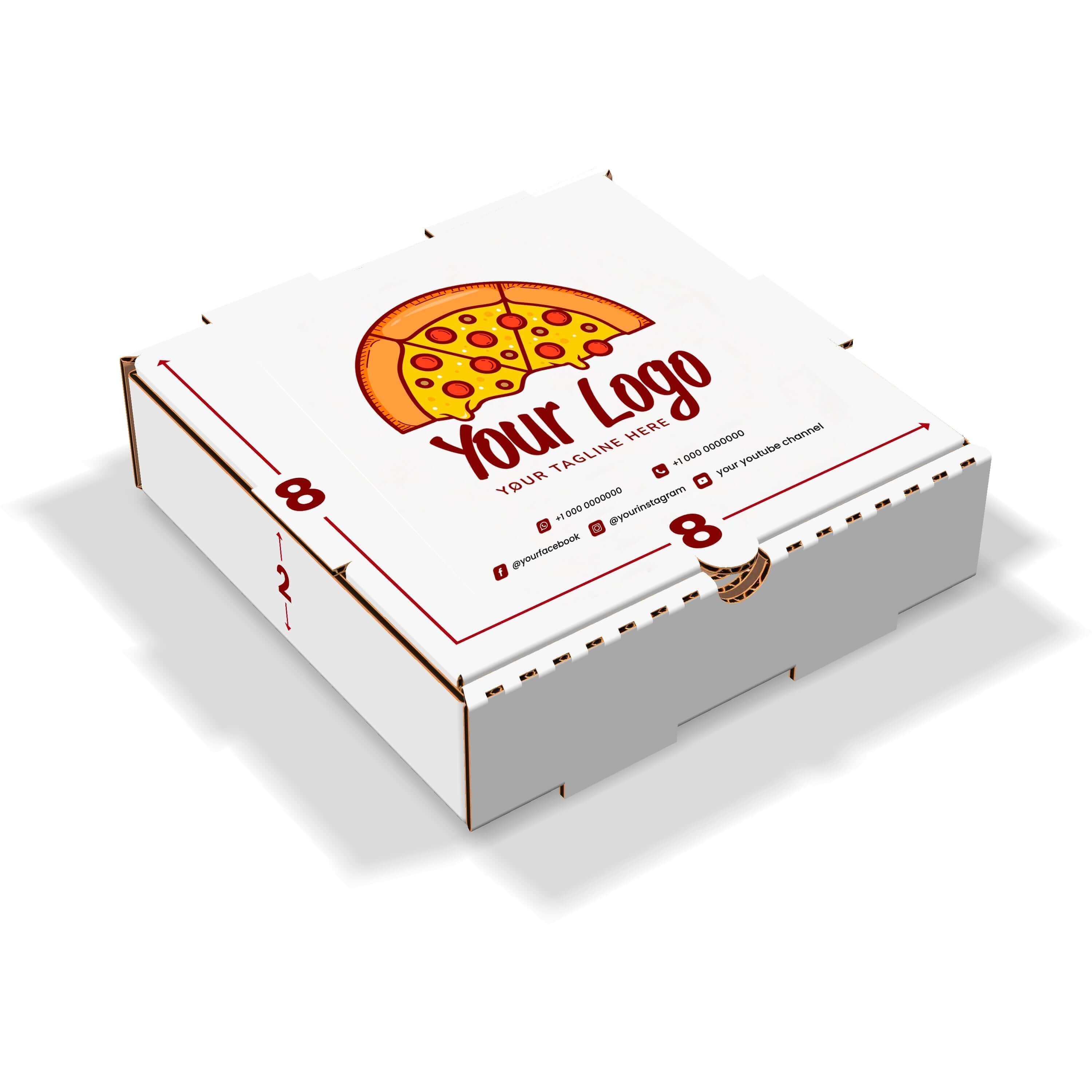Custom Printed Pizza Box for Perfect Presentation and Safe Delivery