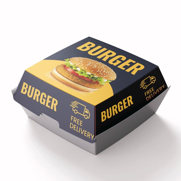 Mini Burger Boxes for Petite Takeaway Packaging