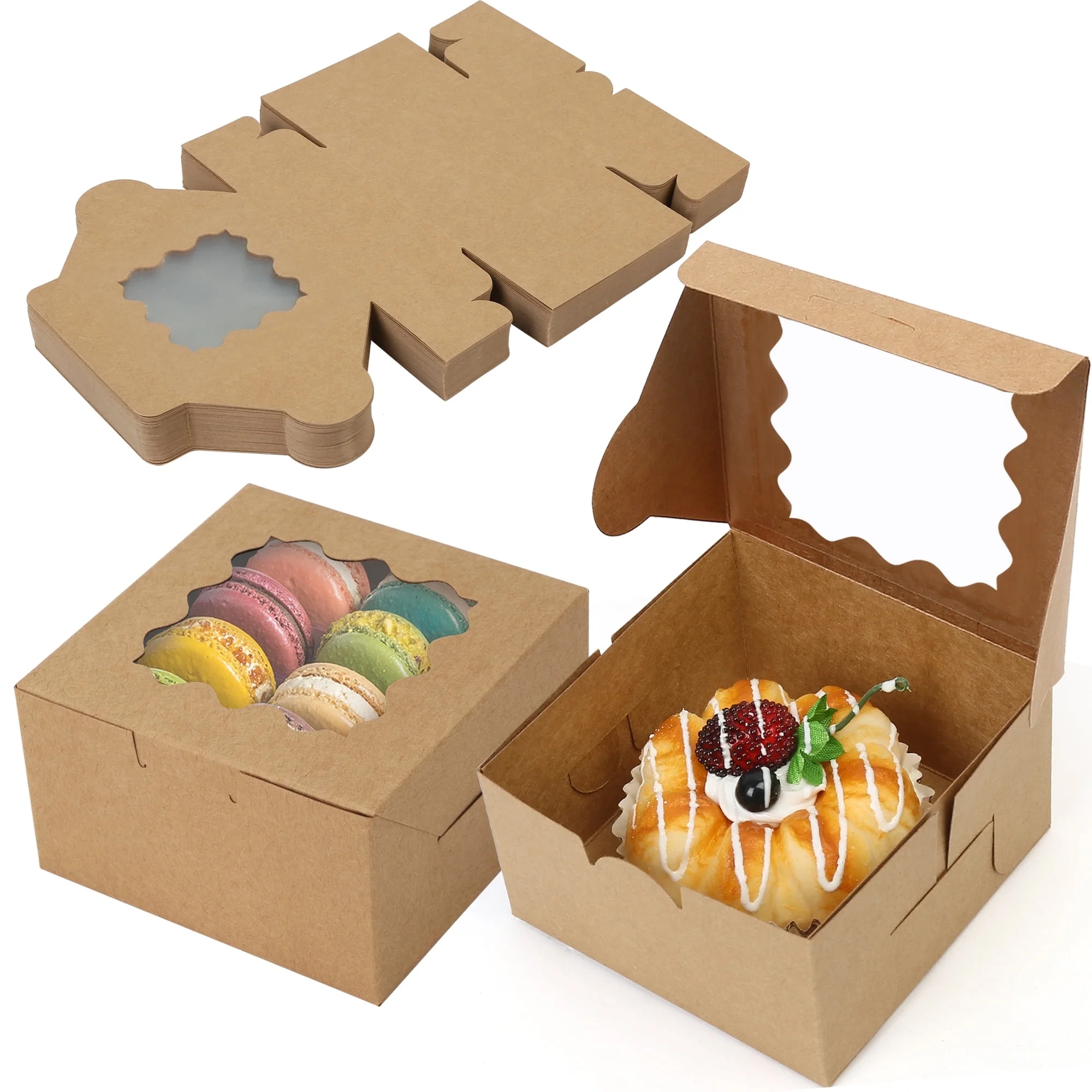 Strong Cake Carton Boxes for Large Cakes and Deliveries
