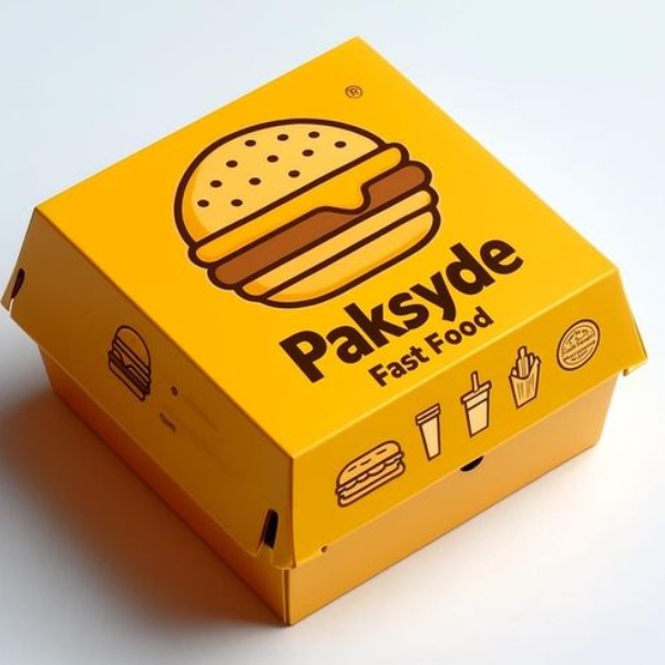Cardboard Burger Boxes for Robust Takeaway Packaging