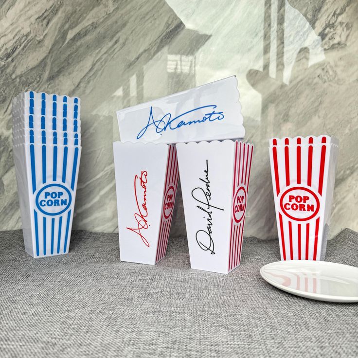 Tall Skinny Popcorn Box for Modern Cinemas and Events