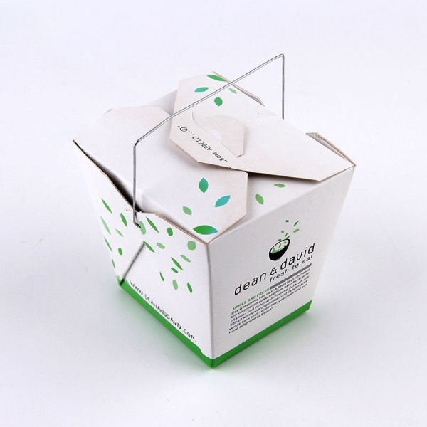 Leak-Resistant Chinese Food Take Out Box with Logo