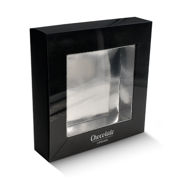 Custom  Logo Cardboard Take away Food Paper Box with Clear Window Cupcake Cake Box for Packaging