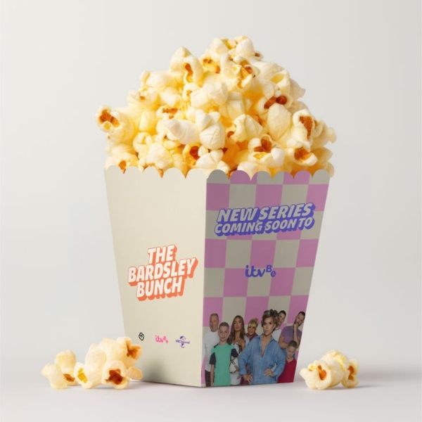 Popcorn Boxes Party Themed Leak-Proof Festive for Birthdays Showers and Family Gatherings