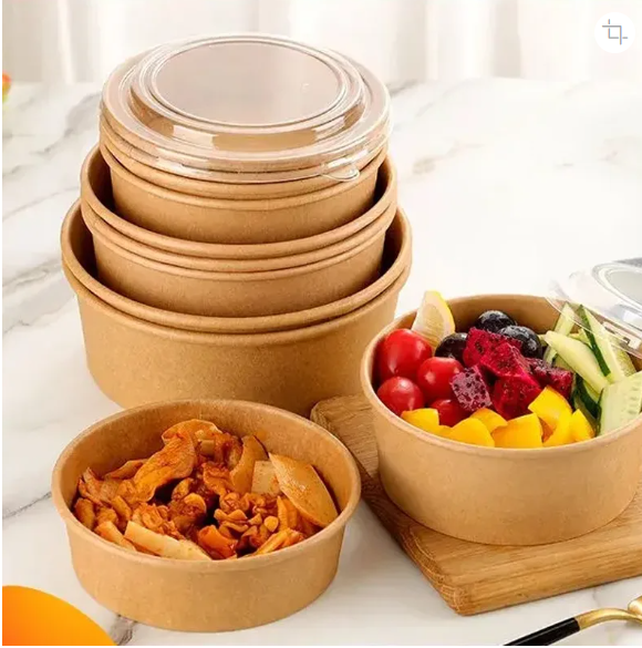 disposable paper salad bowls