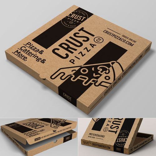 Branded Pizza Boxes for Signature Takeaway and Delivery Packaging