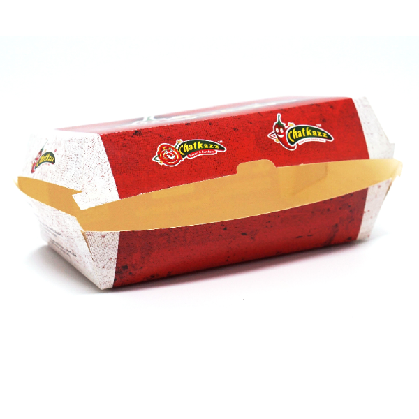 Custom Printed Burger Box Fast Food Take out Paper Box for French Fries Hamburger To Go