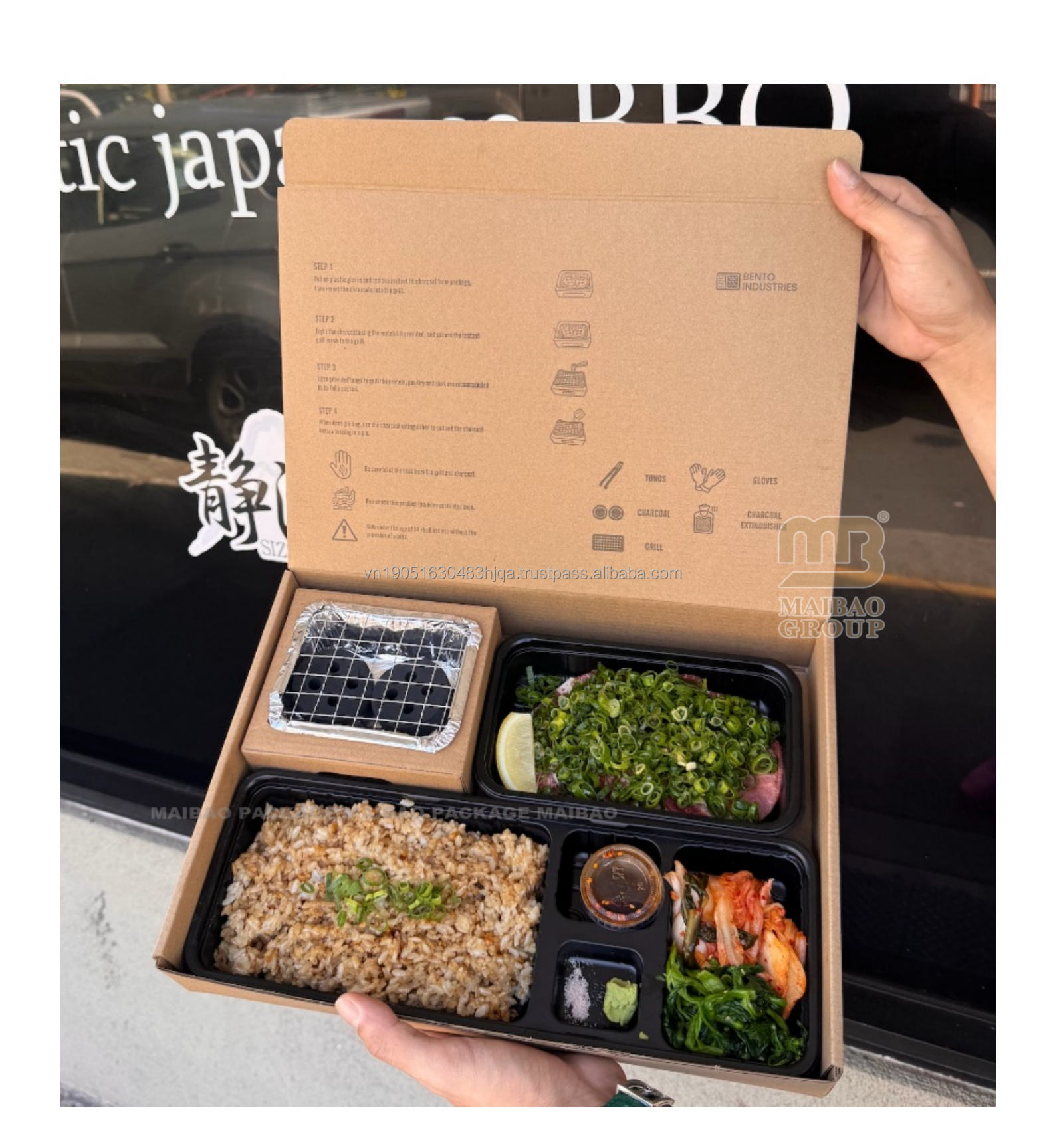 Barbecue Box | Heat-Resistant Food-Grade Packaging for Grilled & BBQ Meals