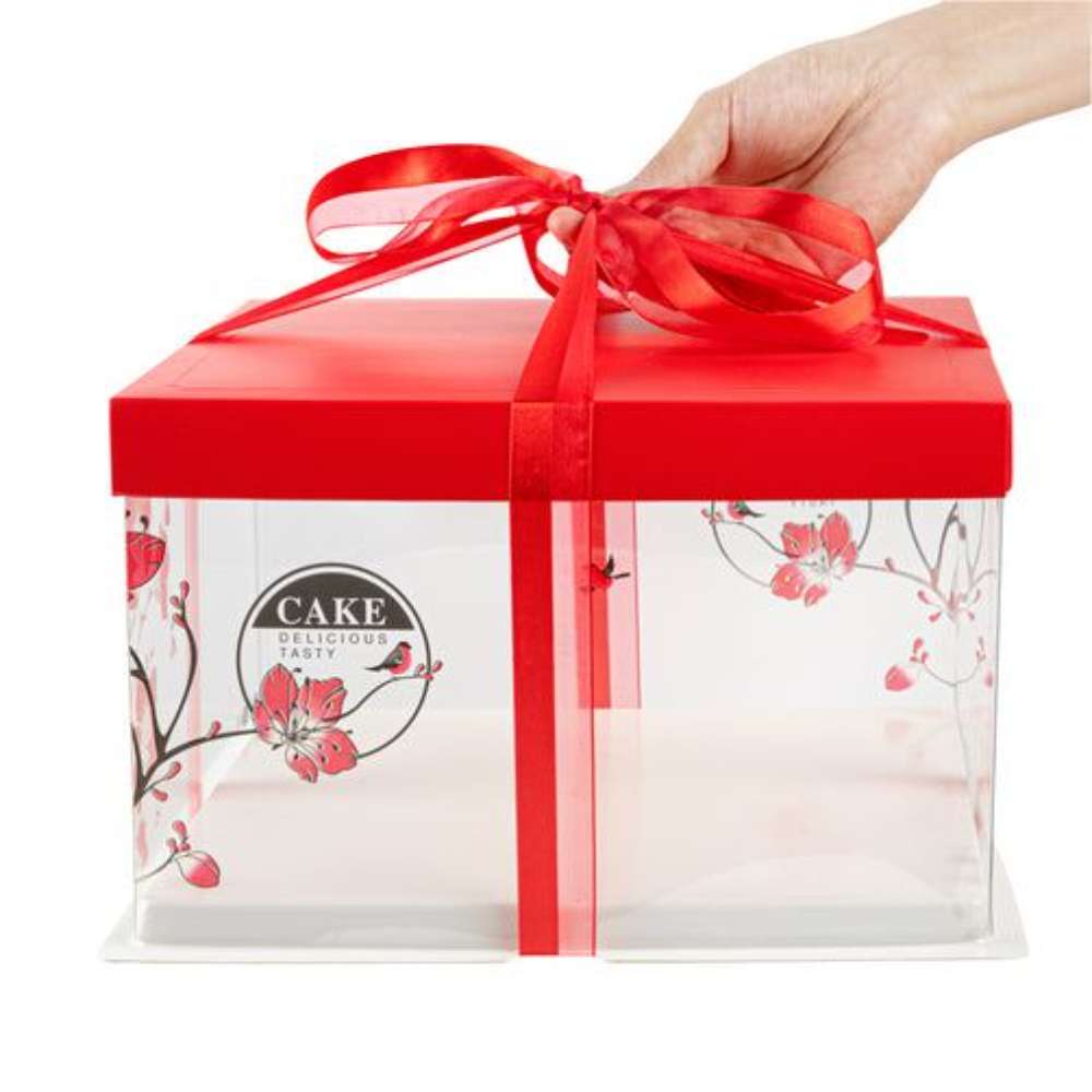 Clear Cake Boxes for Elegant and Safe Cake Packaging