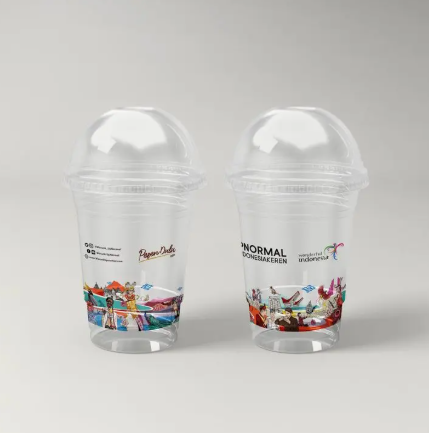 Milkshake Takeaway Cups for Vibrant Chilled Dessert Packaging