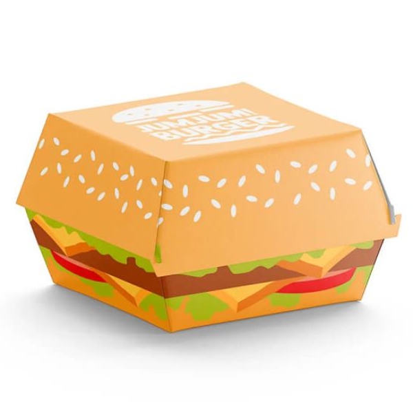 Branded Burger Boxes for Distinctive Takeaway Packaging