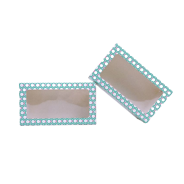 Wholesale Custom Folding with Window Multi-Color Printing Cake Box Dessert Bread Biscuit Cake Box Packaging