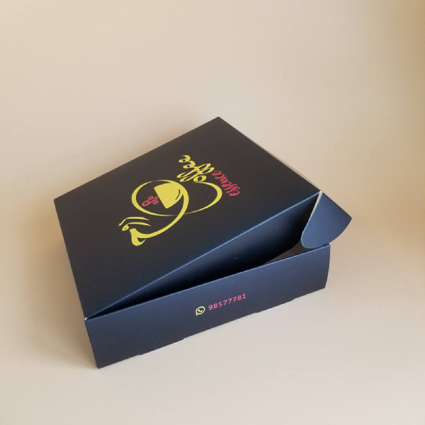 Custom Logo Disposable Kraft Paper Box Lunch Box Takeaway Container Custom Paper Packing Box