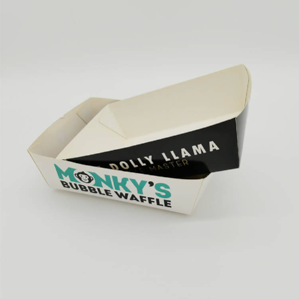 Sturdy Paper Carry Out Trays with Handles for Easy Transport