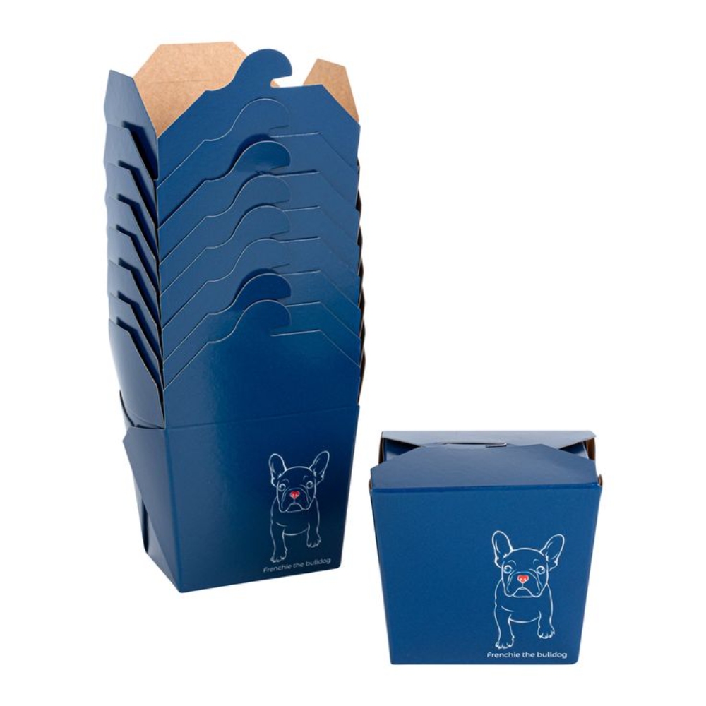 Eco-Friendly Square Takeaway Containers for Secure Food Transport