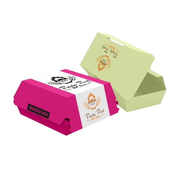 Eco-Friendly Burger Packaging Box for Food Businesses