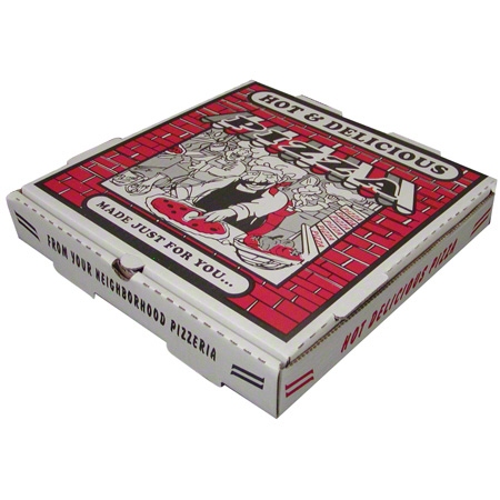 Pizza Box with Logo Printing for Takeout and Delivery Branding