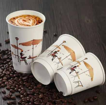 Custom Paper Cups with Logo for Signature Beverage Branding