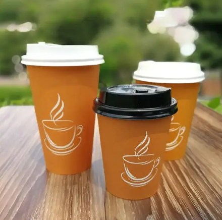 Custom Disposable Hot Tea Cups for Takeaway and Catering