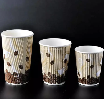 Ripple Wall Paper Cup for Ultimate Heat-Barrier Coffee Service
