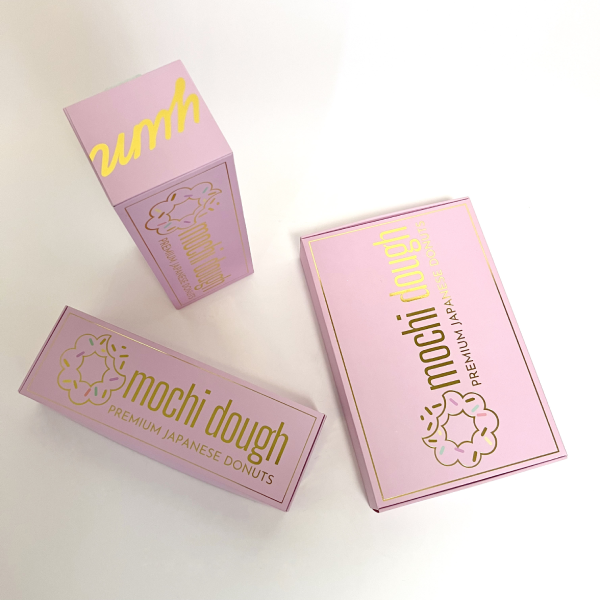 Wholesale Biodegradable Paper Fast Food Packaging Custom Auto Pop-Up Donut Box Pink Bakery Cookie Pastry With Logo
