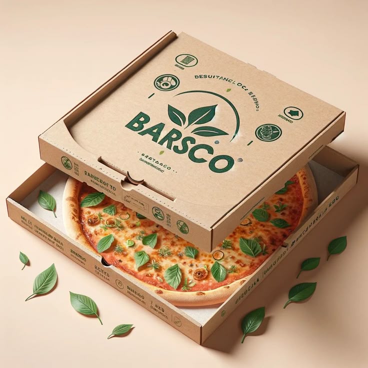Pink Pizza Boxes for Playful Takeaway Packaging