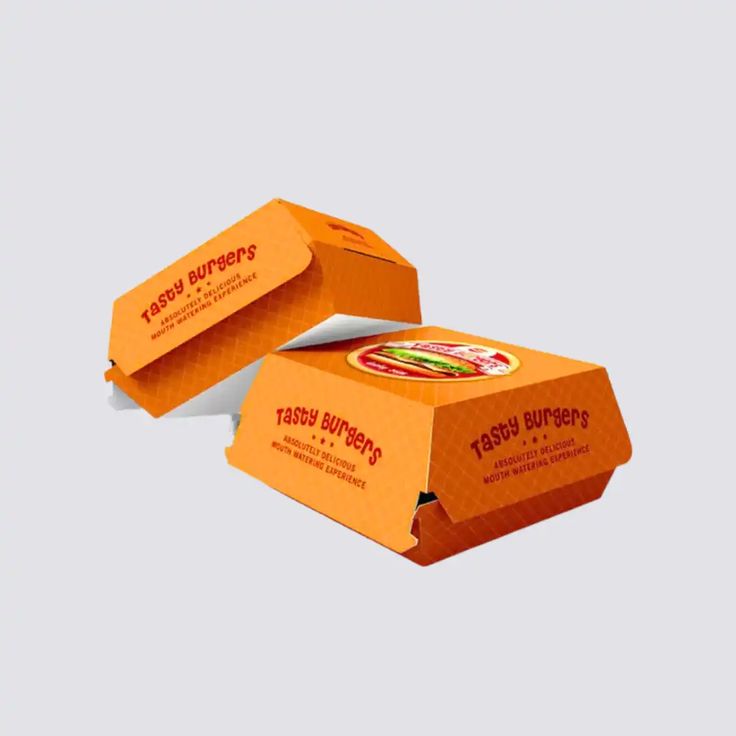 Disposable Burger Boxes for Quick Takeaway Packaging