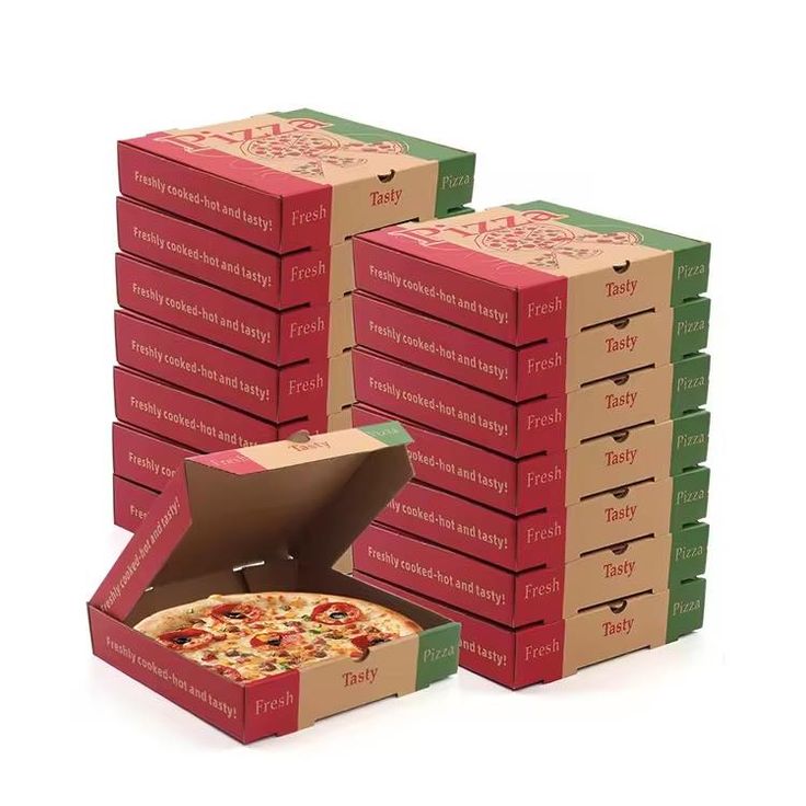 Circle Pizza Boxes for Unique Takeaway Packaging